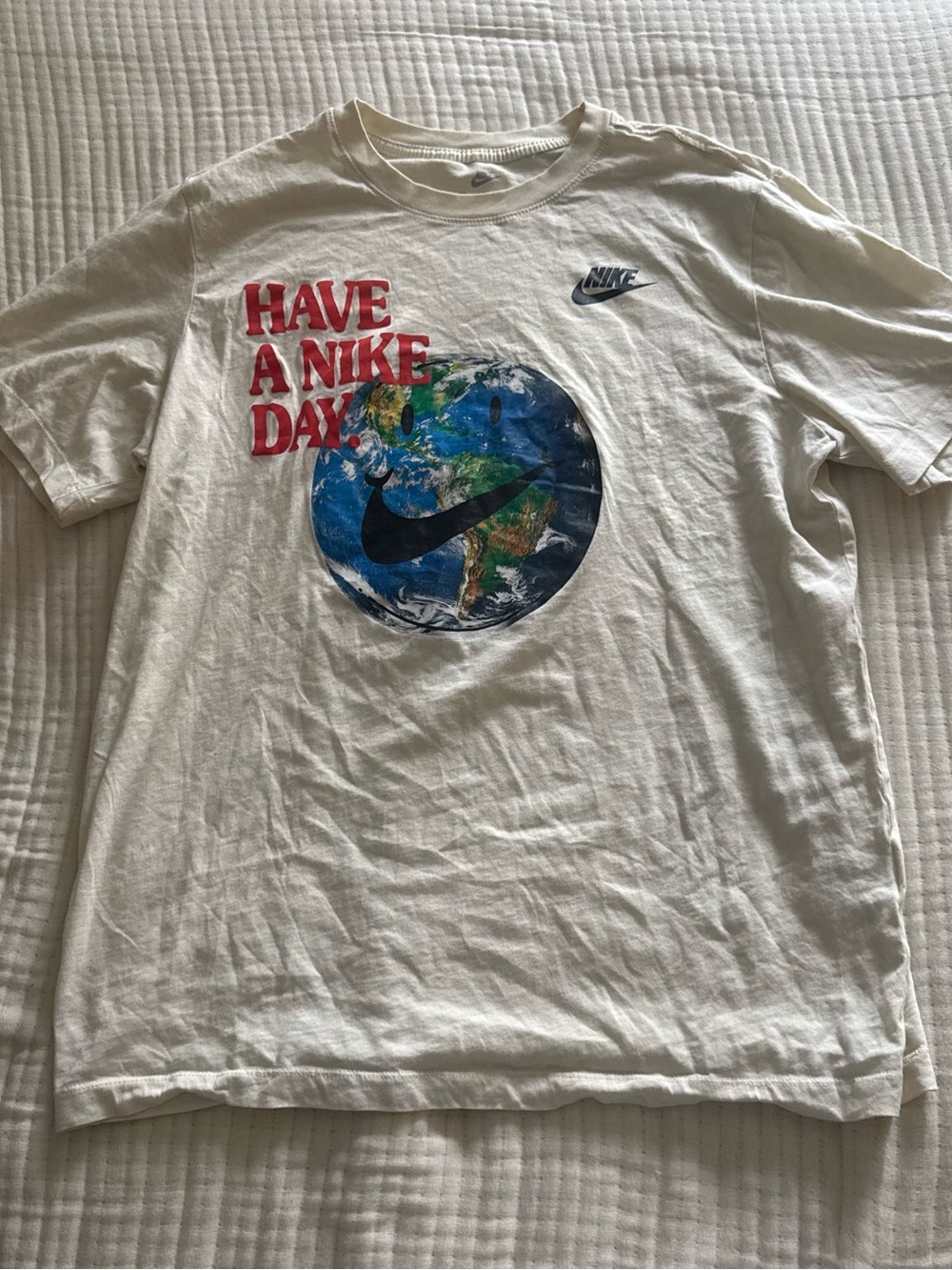 Nike Graphic Tee  "Have A Nike Day"